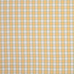 Citrus Yellow and Green Checked Handwoven Cotton Citrus Yellow and Green Checked Handwoven Cotton