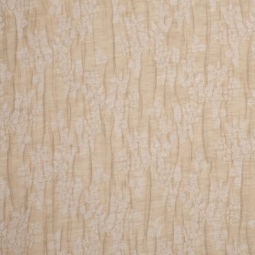 Candid Ginger and Pristine White Polyester Crinkled Jacquard Candid Ginger and Pristine White Polyester Crinkled Jacquard