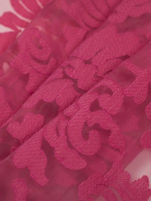 Hot Pink Polyester Lace Hot Pink Polyester Lace