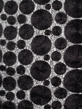 Black Polyester Novelty Lace Black Polyester Novelty Lace