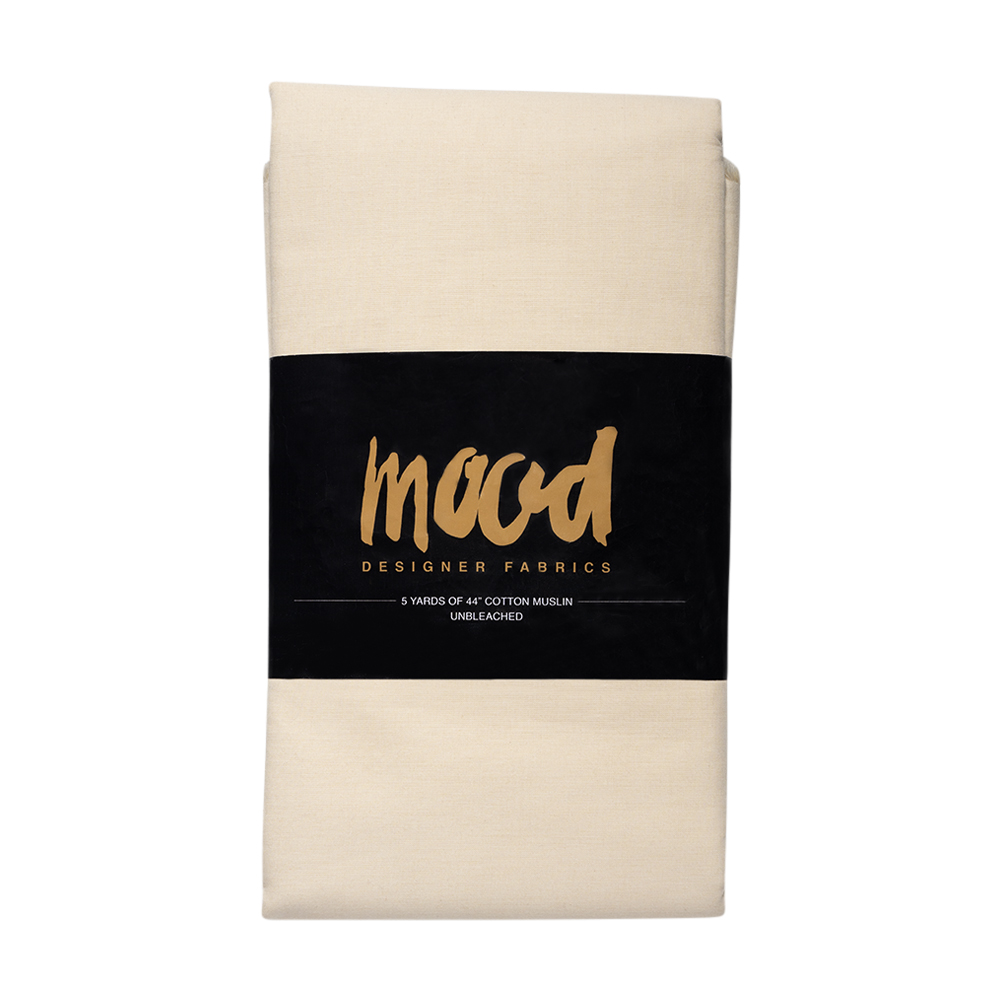 Cotton Muslin 5 yard Bundle – Unbleached 44″ Cotton Muslin 5 yard Bundle – Unbleached 44″