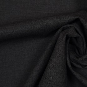 Italian Dark Gray Wool-Spandex Suiting Italian Dark Gray Wool-Spandex Suiting
