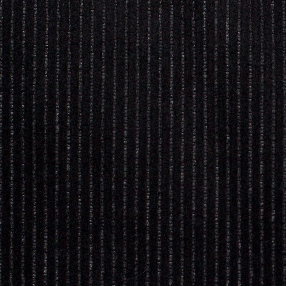 Black Ribbed Velvet