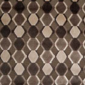 Gray/White Geometric Velvet Gray/White Geometric Velvet