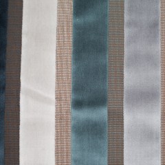 Blue/Gray Striped Velvet Blue/Gray Striped Velvet