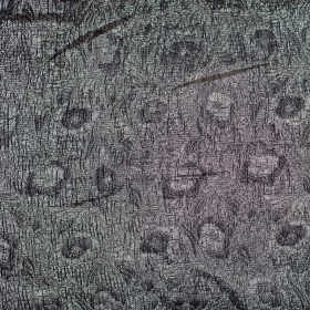 Black/White/Silver Metallic Polyester-Nylon Brocade Black/White/Silver Metallic Polyester-Nylon Brocade