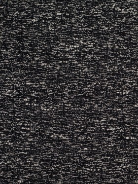 Italian Black/White Metallic Wool Woven Italian Black/White Metallic Wool Woven