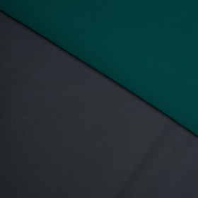 Gravel Gray/Forest Green Double-Faced Neoprene/Scuba Fabric Gravel Gray/Forest Green Double-Faced Neoprene/Scuba Fabric