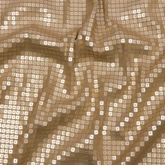 Pale Gold Sequins on Polyester-Rayon Jersey Pale Gold Sequins on Polyester-Rayon Jersey