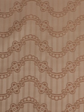 Nougat/Hazel Floral Striped Acetate Lining Nougat/Hazel Floral Striped Acetate Lining