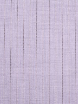 Italian Heather Purple Striped Stretch Polyester Suiting Italian Heather Purple Striped Stretch Polyester Suiting