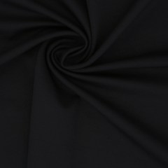 Black Stretch Nylon-Rayon Ponte Roma Black Stretch Nylon-Rayon Ponte Roma