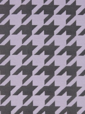 Lilac Houndstooth Polyester Brocade Lilac Houndstooth Polyester Brocade