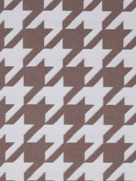 Light Brown Houndstooth Polyester Brocade Light Brown Houndstooth Polyester Brocade