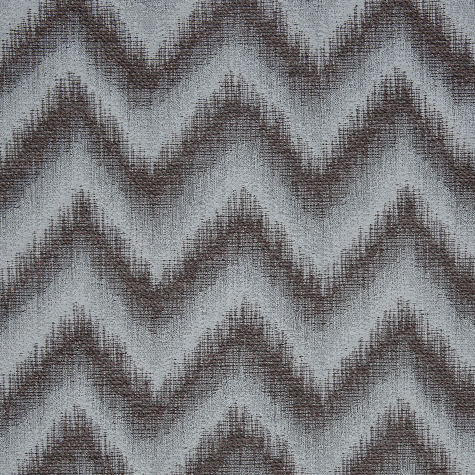 Blue Zig-Zag Geometric Polyester Woven Blue Zig-Zag Geometric Polyester Woven