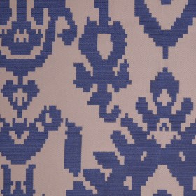Denim Geometric Polyester Brocade Denim Geometric Polyester Brocade