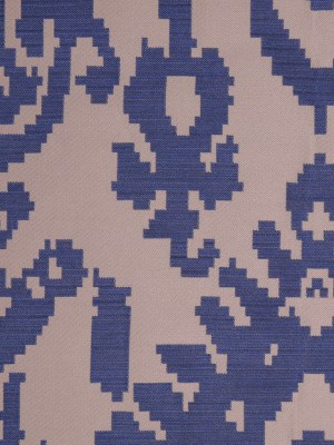 Denim Geometric Polyester Brocade Denim Geometric Polyester Brocade