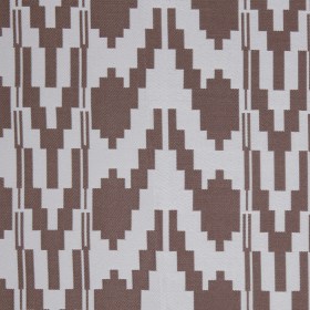 Cream Geometric Polyester Brocade Cream Geometric Polyester Brocade