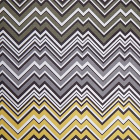 Yellow Geometric Upholstery Velvet Yellow Geometric Upholstery Velvet
