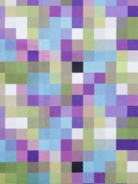 Lilac Geometric Upholstery Velvet Lilac Geometric Upholstery Velvet