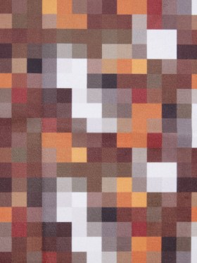 Orange Geometric Upholstery Velvet Orange Geometric Upholstery Velvet