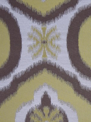 Gold Ikat Damask Polyester Woven Gold Ikat Damask Polyester Woven