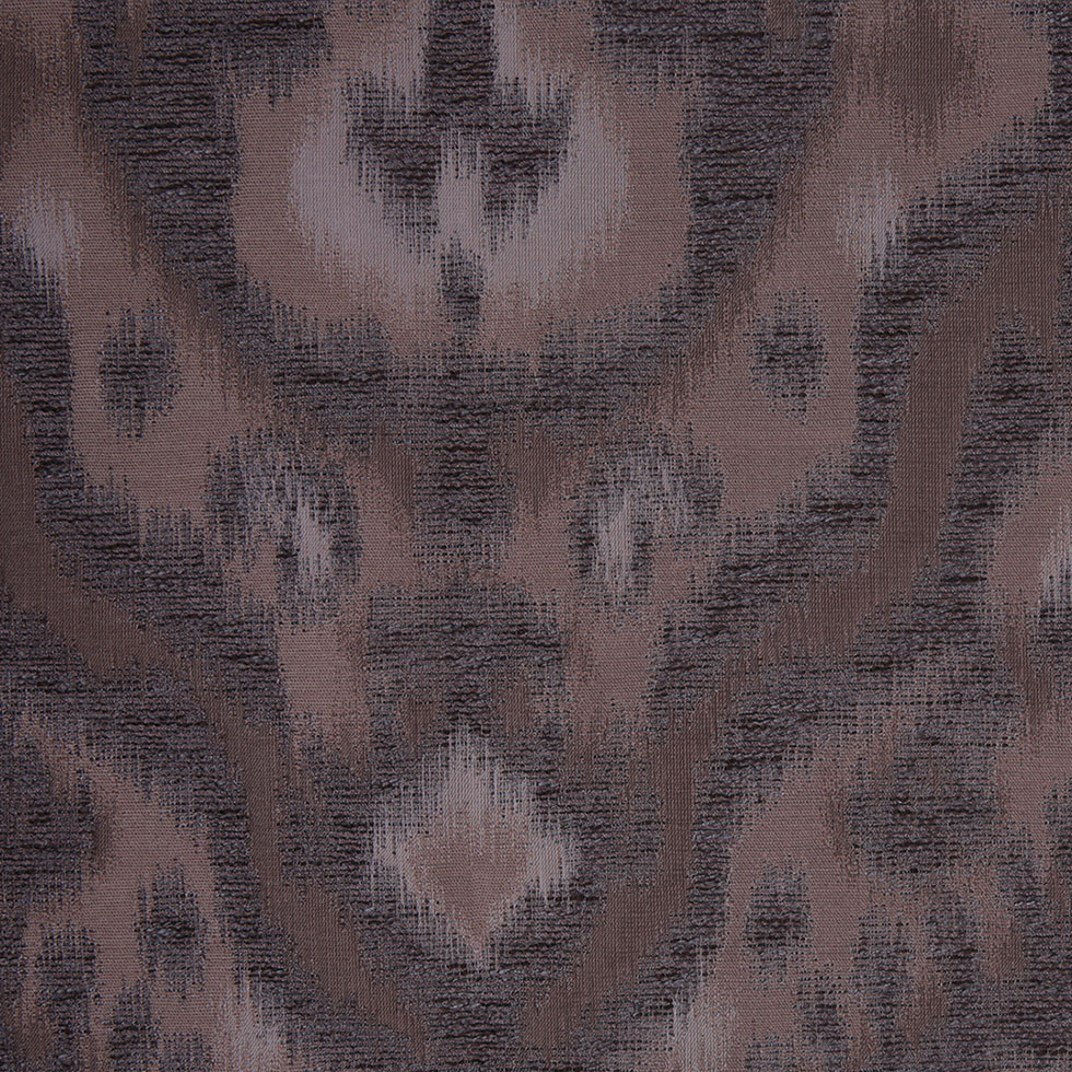Espresso Ikat Damask Polyester Woven Espresso Ikat Damask Polyester Woven