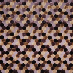 Gold Laser-Cut Geometric Polyester Velvet Gold Laser-Cut Geometric Polyester Velvet