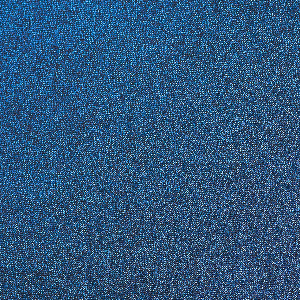 Metallic Royal Blue Glittery DTY Polyester Jersey Metallic Royal Blue Glittery DTY Polyester Jersey