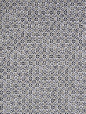 Pebble Beige Geometric Stretch Cotton Sateen Pebble Beige Geometric Stretch Cotton Sateen