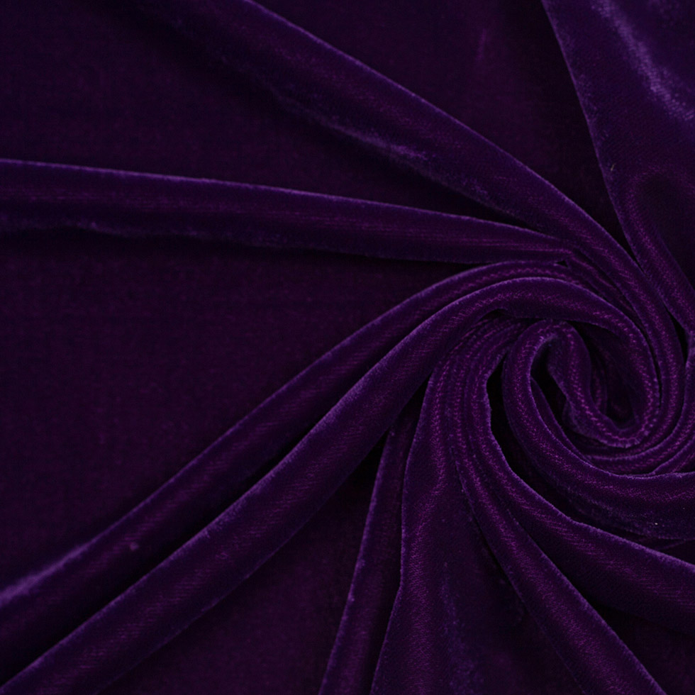 Polyester Micro Velvet – Royal Purple Polyester Micro Velvet – Royal Purple