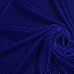Polyester Micro Velvet – Primary Blue Polyester Micro Velvet – Primary Blue