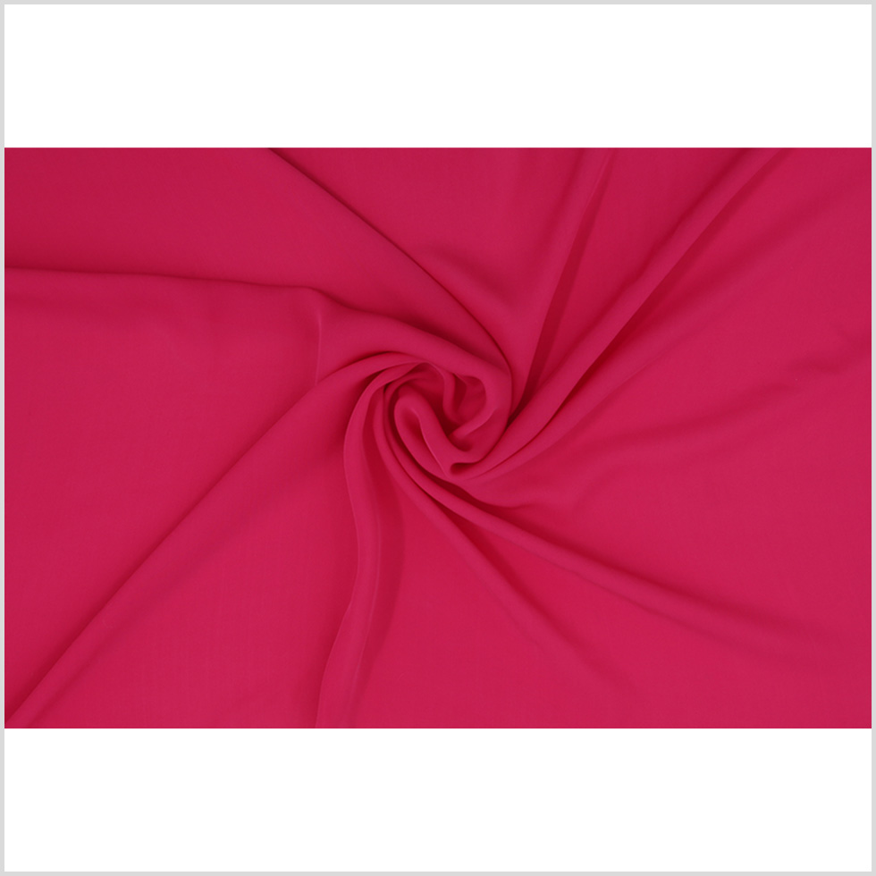 Dragon Fruit Silk Double Georgette