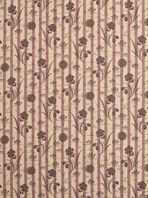 Liberty of London Hulme Purple/Gold Cotton Poplin Liberty of London Hulme Purple/Gold Cotton Poplin