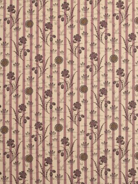 Liberty of London Hulme Purple/Gold Cotton Poplin Liberty of London Hulme Purple/Gold Cotton Poplin