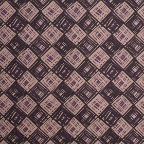 Liberty of London Rhian Beige/Purple Cotton Poplin Liberty of London Rhian Beige/Purple Cotton Poplin