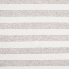 Oyster/Brown Gray Metallic Striped Cotton Jersey Knit Oyster/Brown Gray Metallic Striped Cotton Jersey Knit