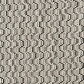Black/Beige Geometric Zig-Zag Blended Polyester Woven Black/Beige Geometric Zig-Zag Blended Polyester Woven
