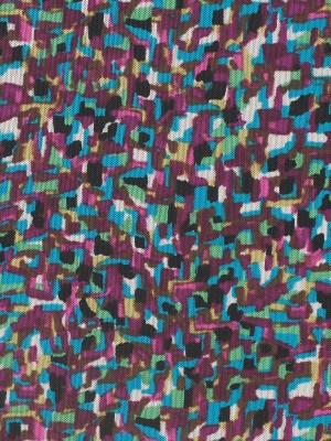 Multicolor Blended Cotton Stretch Mesh Multicolor Blended Cotton Stretch Mesh