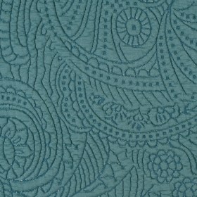 Oil Blue Dimensional Paisley Knit Oil Blue Dimensional Paisley Knit