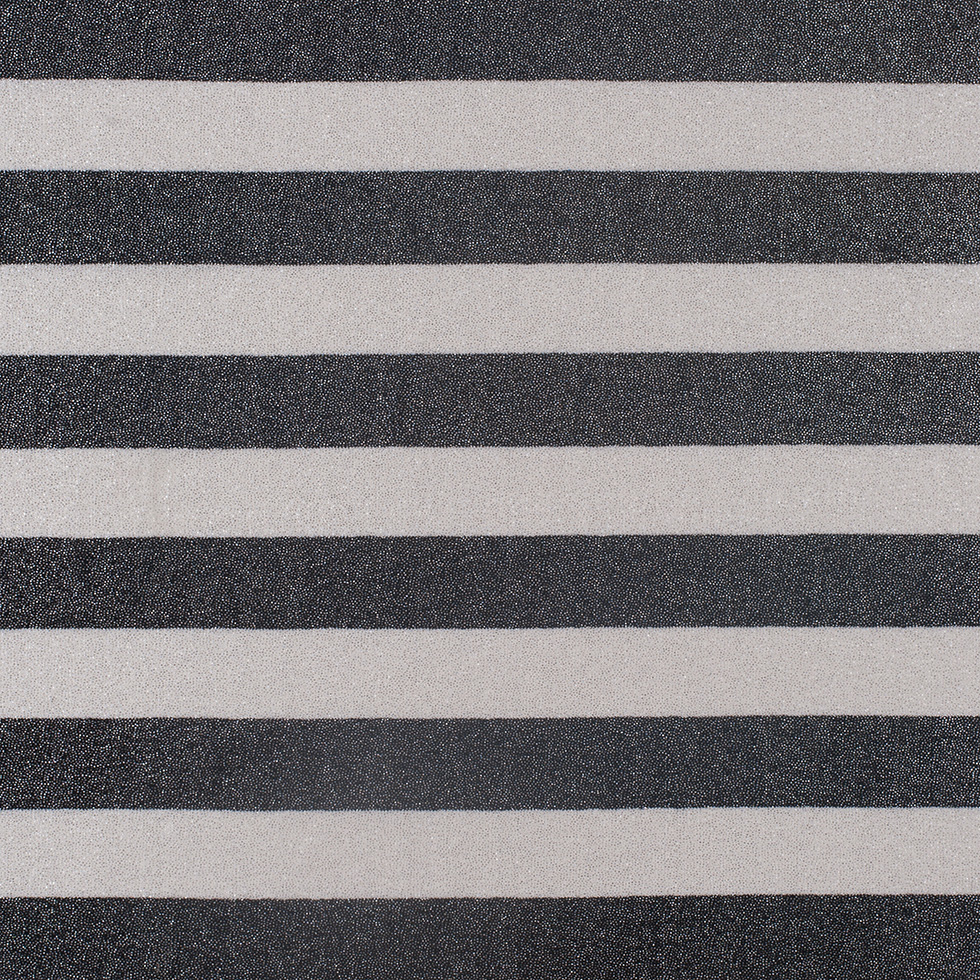 Black and White Metalic Speckled Cotton Knit Jersey Black and White Metalic Speckled Cotton Knit Jersey