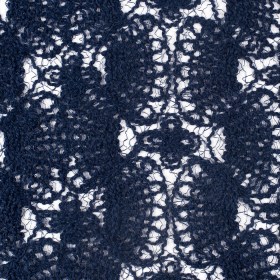 Novelty Polyester Lace – Navy Sea Shells Novelty Polyester Lace – Navy Sea Shells