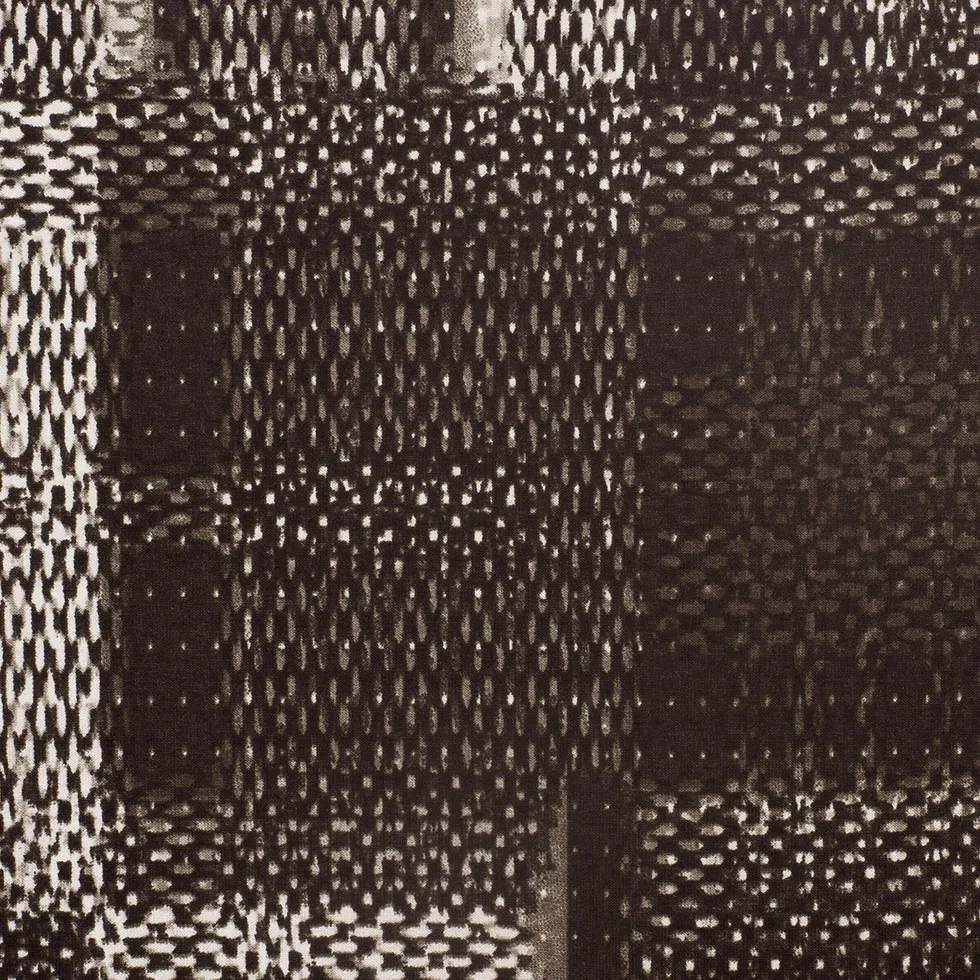 Multi Beige and Brown Abstract Geometric Viscose Jersey Knit Multi Beige and Brown Abstract Geometric Viscose Jersey Knit