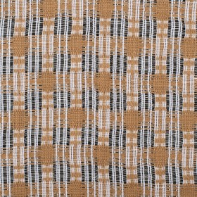 Goldstone/White Open-Weave Checked Cotton Woven Goldstone/White Open-Weave Checked Cotton Woven