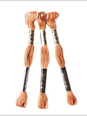 3-Pack DMC Size 6 Embroidery Floss #435 Almond 3-Pack DMC Size 6 Embroidery Floss #435 Almond