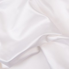 Premier White 100% Silk Double Face Duchesse Satin Premier White 100% Silk Double Face Duchesse Satin