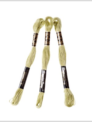 3-Pack DMC Size 6 Embroidery Floss #3348 Daiquiri Green 3-Pack DMC Size 6 Embroidery Floss #3348 Daiquiri Green