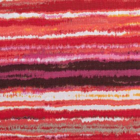 Orange/Fuchsia Striped Mercerized Cotton-Linen Canvas Orange/Fuchsia Striped Mercerized Cotton-Linen Canvas