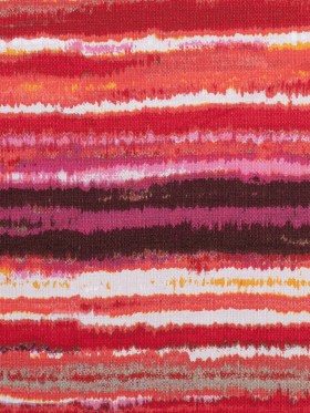Orange/Fuchsia Striped Mercerized Cotton-Linen Canvas Orange/Fuchsia Striped Mercerized Cotton-Linen Canvas