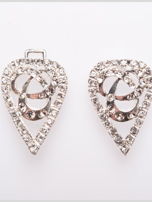 3″ Silver Rhinestone Clasp 3″ Silver Rhinestone Clasp